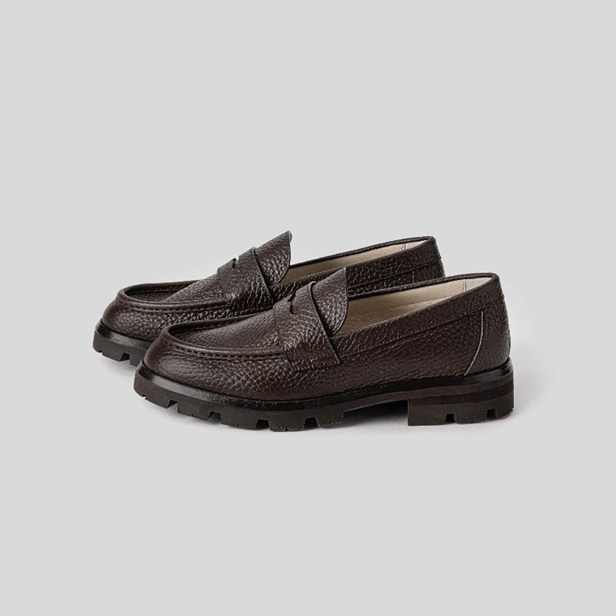 Legres New Loafer in Textured Leather